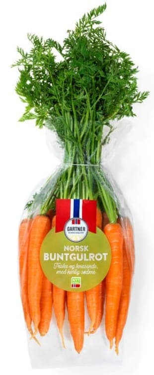 Gulrot Bunt Norsk