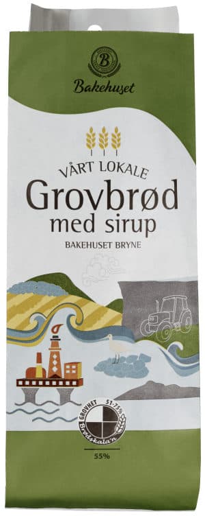 Grovbrød m/Sirup