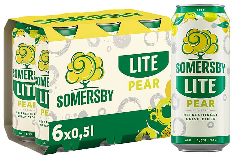 Somersby Cider Pear Lite 0,5lx6 boks