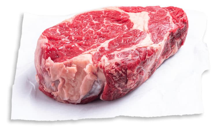 Angus entrecote .