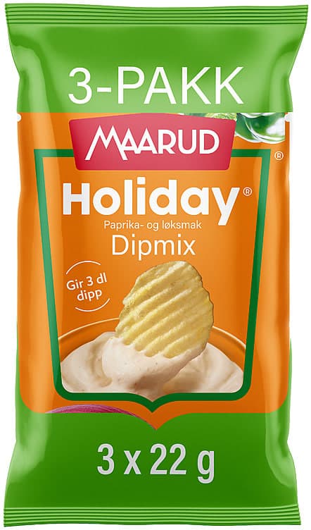 Dipmix Holiday 3pk 66g Maarud