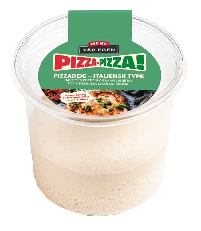 Pizzadeig Italiensk Type Meny