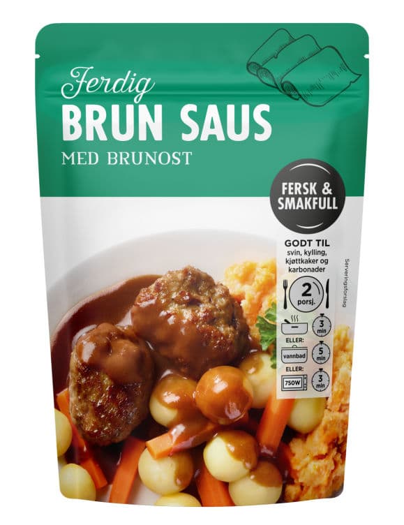Brun Saus Klassisk 2dl F&S
