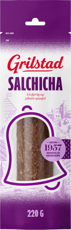 Salchicha Pikante hel 220g Grilstad