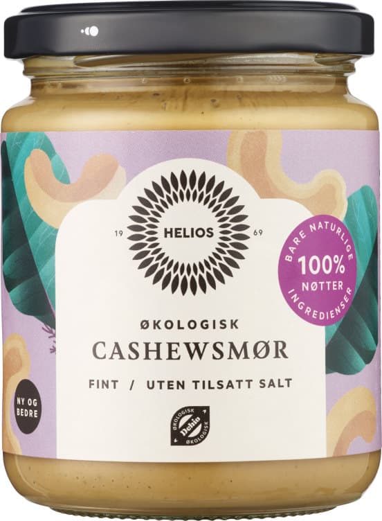 Cashewsmør Økologisk 250g Helios