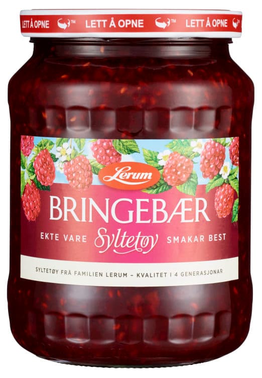 Bringebærsyltetøy 800g Lerum