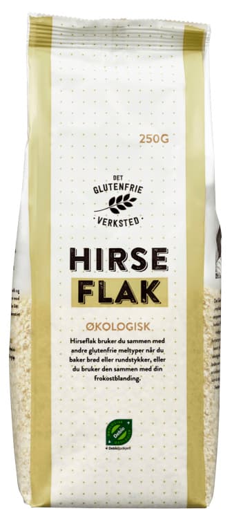 Hirseflak Økologisk 250g Dgv