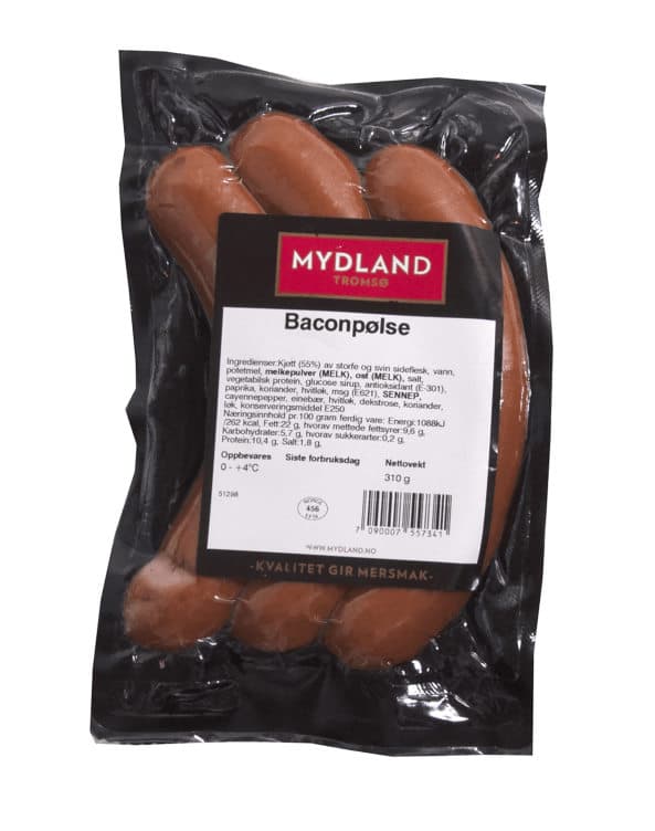 Baconpølse