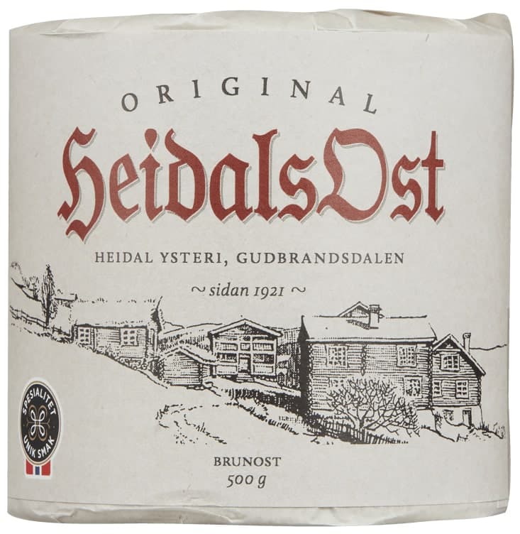 Glattost 500g Heidal