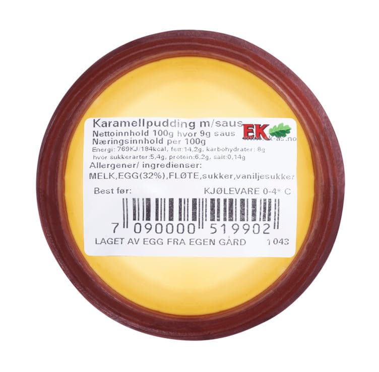 Karamellpudding