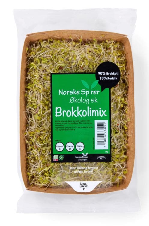 Brokkolimix Økologisk 75g
