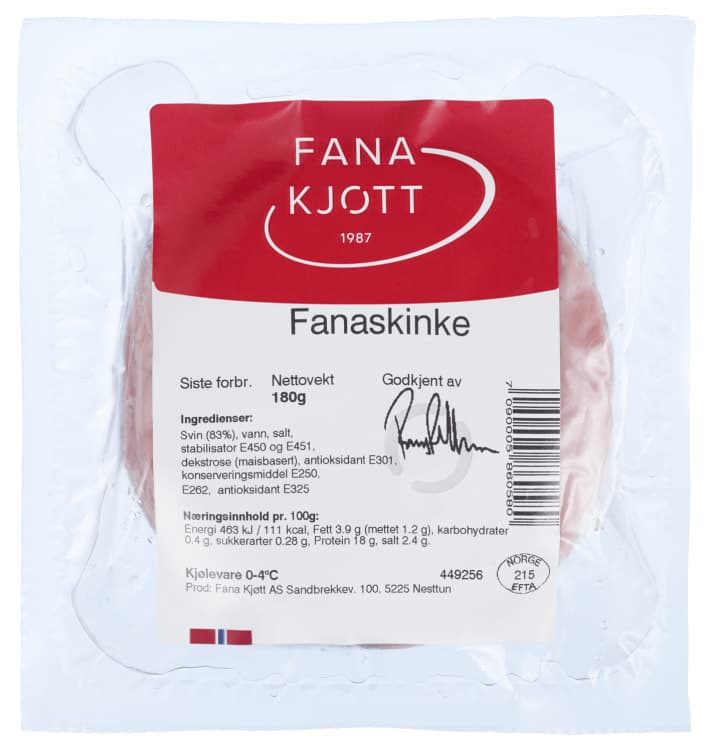 Fanaskinke