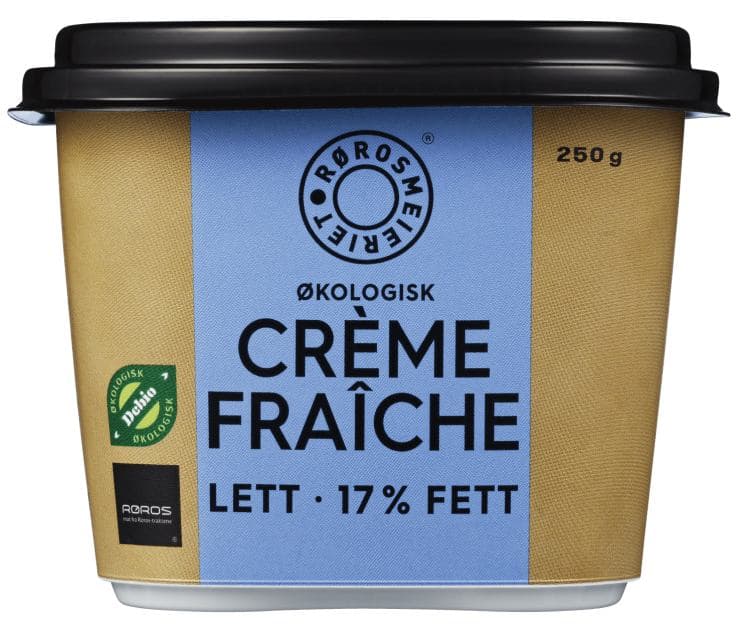 Creme Fraiche Lett 250ml Økol Rørosmeieriet