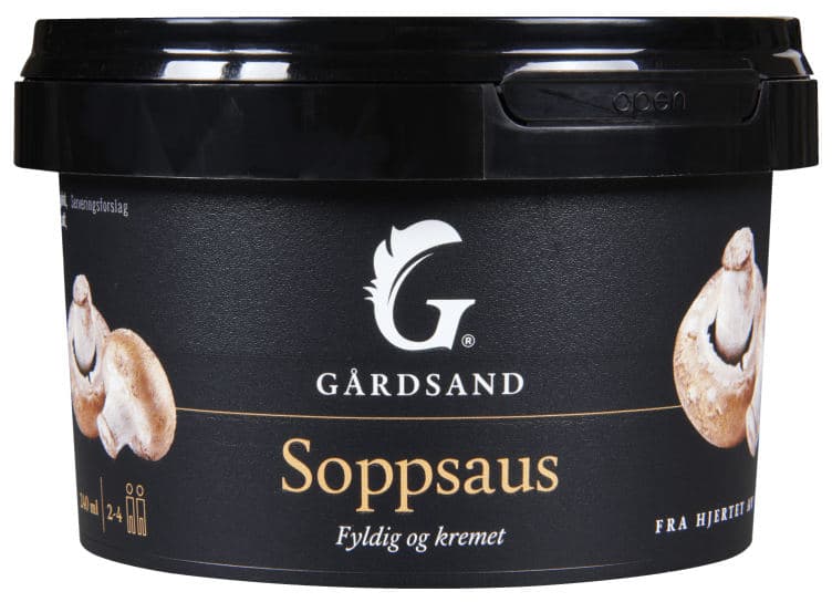 Soppsaus Kremet Fersk 240ml Gårdsand