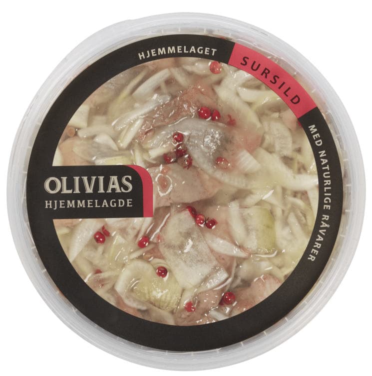 Sursild 600g Olivias