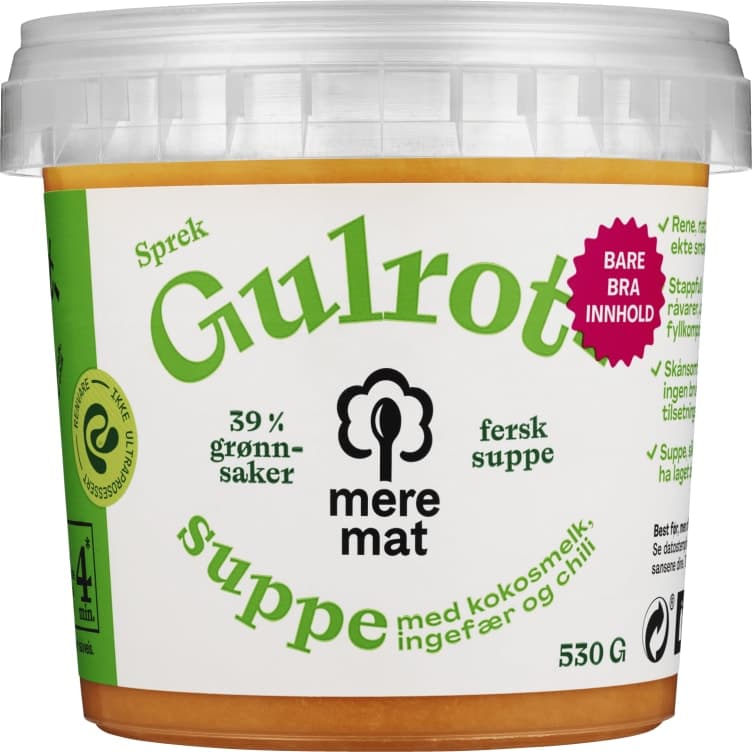 Gulrotsuppe 530g Mere Mat