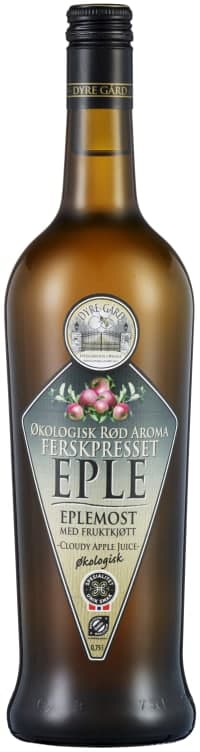 Eplemost Økologisk 0,75l flaske Dyre Gård