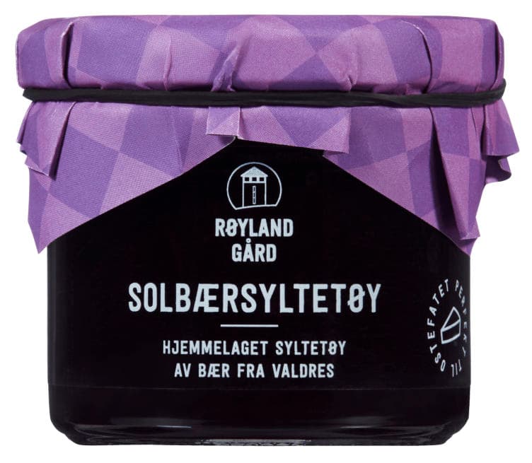 Solbærsyltetøy 125g Røyland