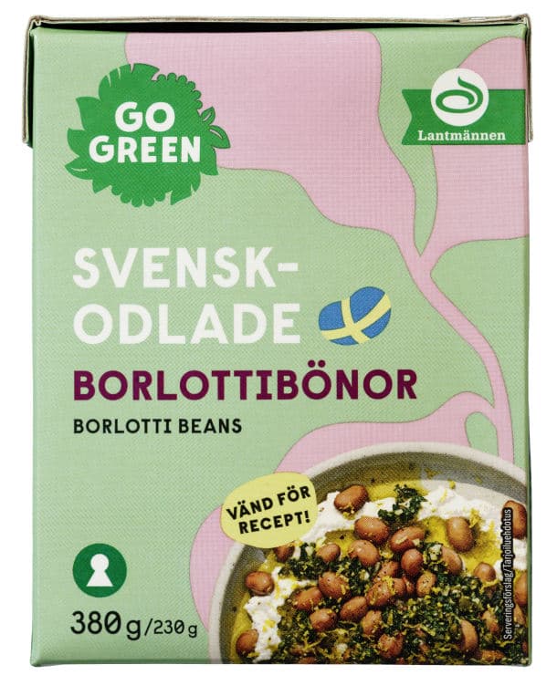 Borlotti Bønner 380g Gogreen