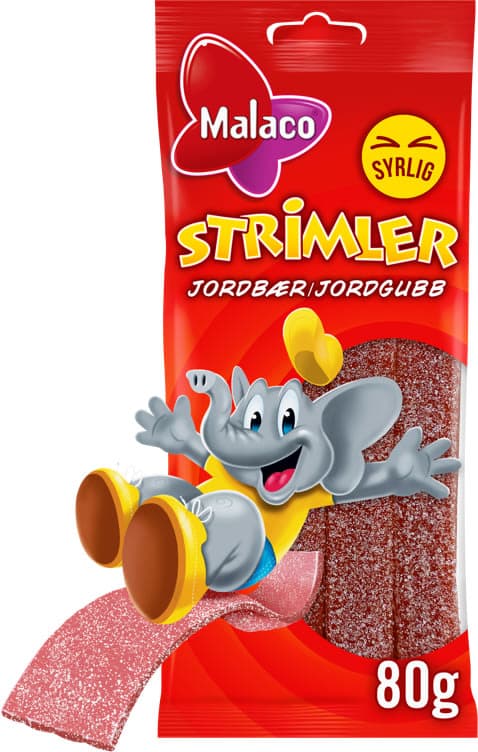 Strimler Jordbær