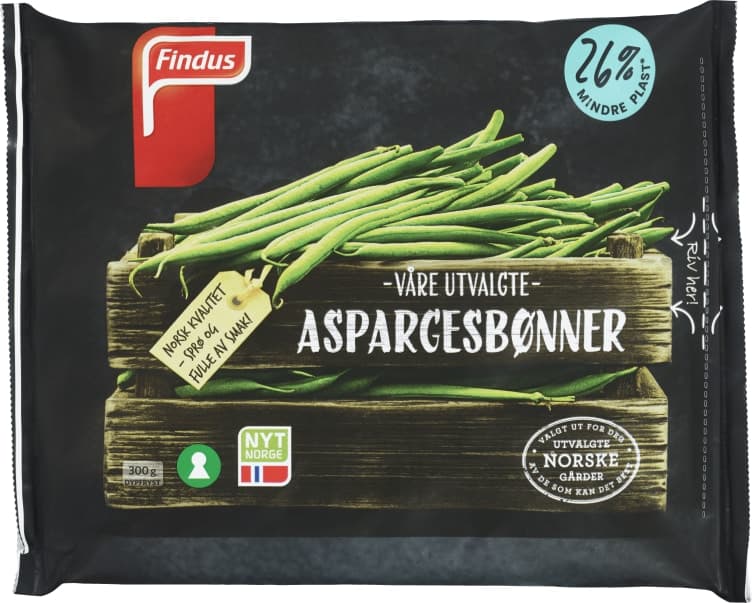 Aspargesbønner Våre Utvalgte 300g Findus