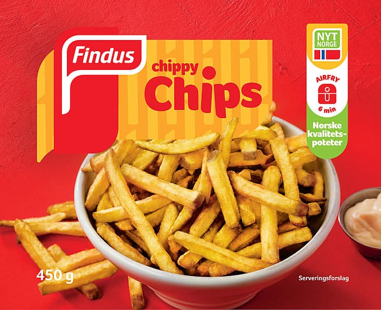 Chippy Chips 450g Findus Farm