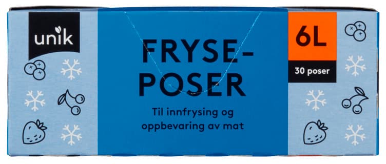 Fryseposer 6l