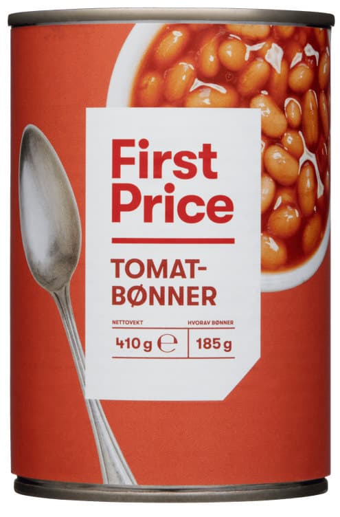 Tomatbønner 410g First Price