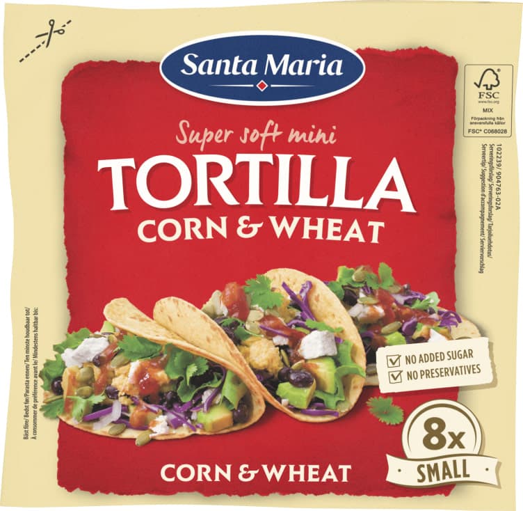 Tortilla Corn/Weat
