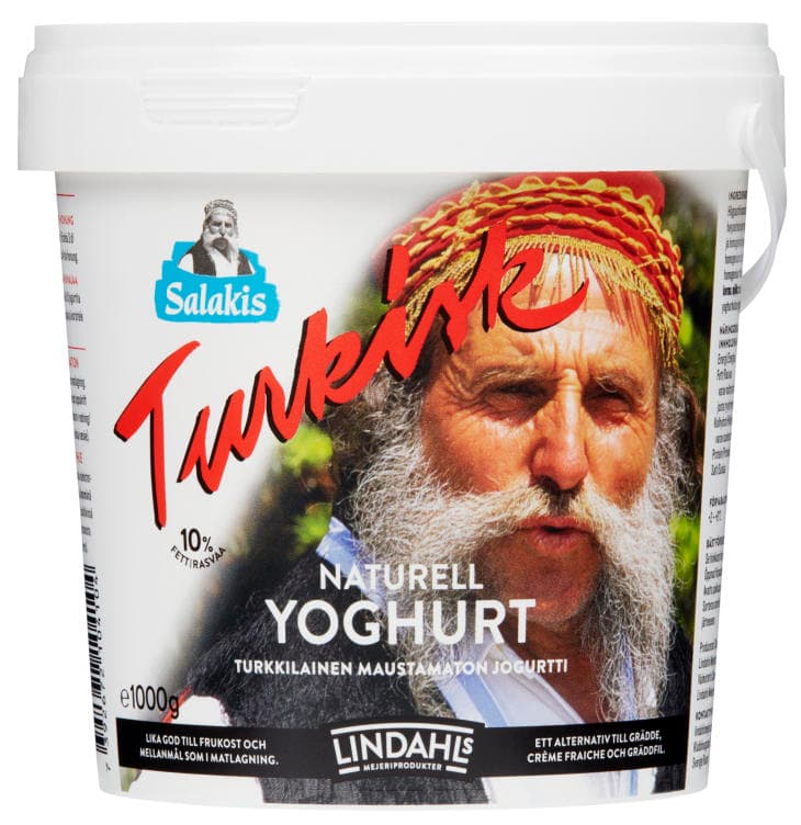 Yoghurt Tyrkisk 10% 1kg Salakis