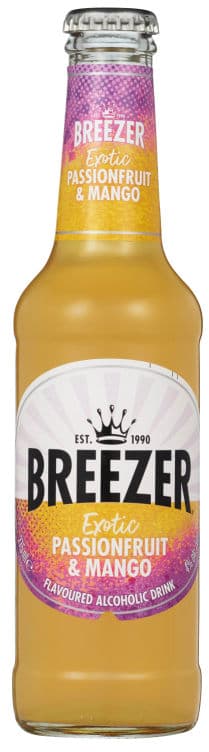 Bacardi Breezer Passion/Mango 27,5cl flaske
