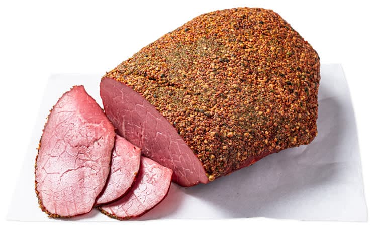 Nyskåret Pastrami Av Angus Storfe pr Kg