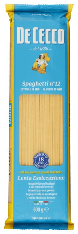 Spaghetti 500g De Cecco