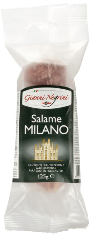 Salami Milano Snabb 125g Negrini