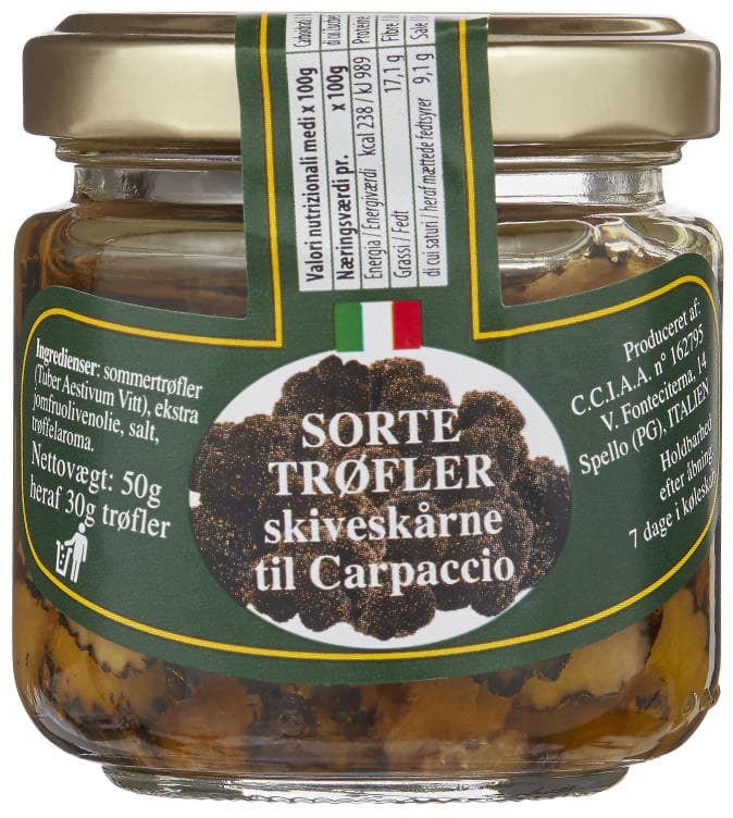 Trøfler skivet 50g Il Tartufata