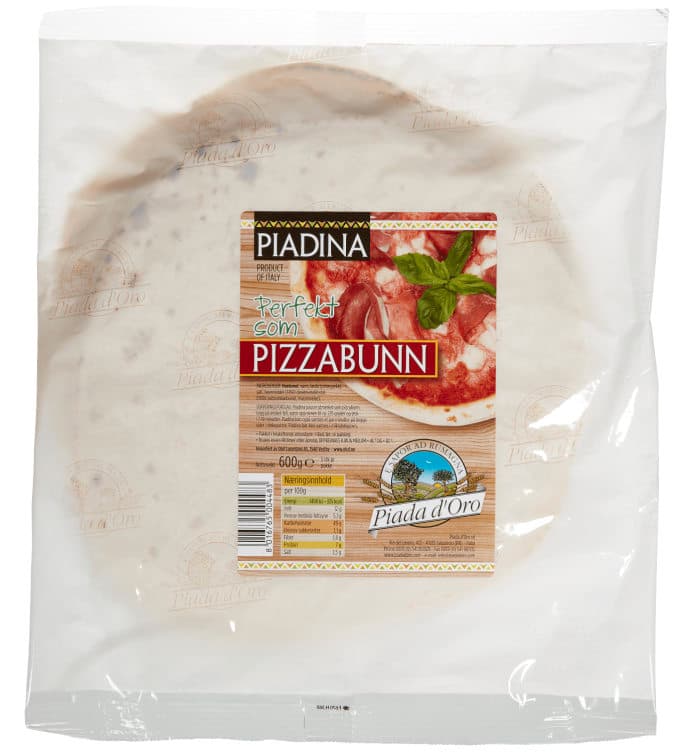 Piadina Classica 600g Piada D'Oro