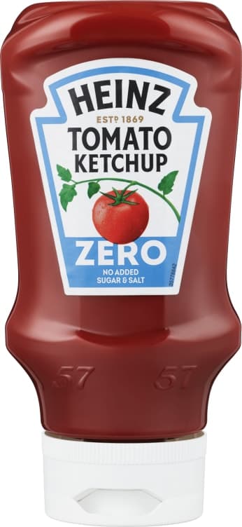 Ketchup uten Sukker og Salt 425g Heinz