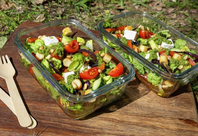 Pestosalat til tur