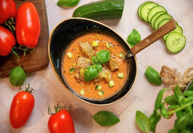 Autentisk gazpacho