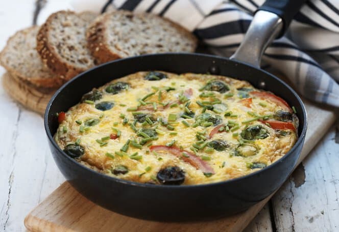 Rosenkålfrittata