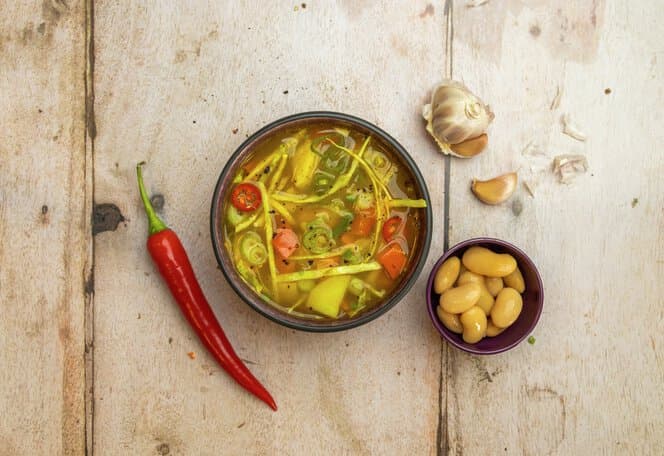 Grønnsaksuppe fra Midtøsten