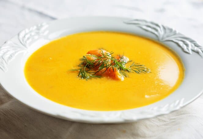Gulrotsuppe med ingefær
