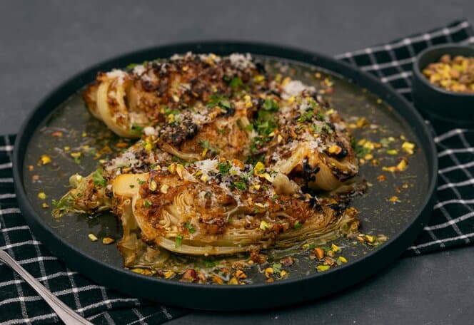 Ovnsbakt spisskål med parmesan