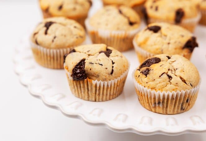 Bananmuffins med sjokolade