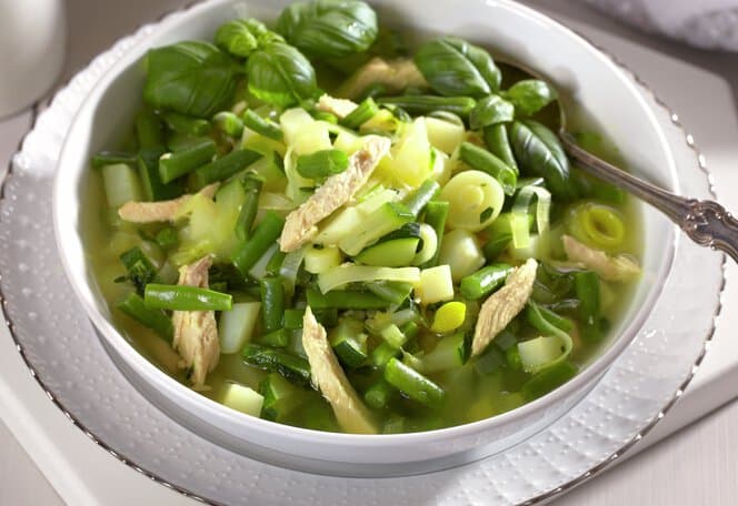 Grønn minestrone