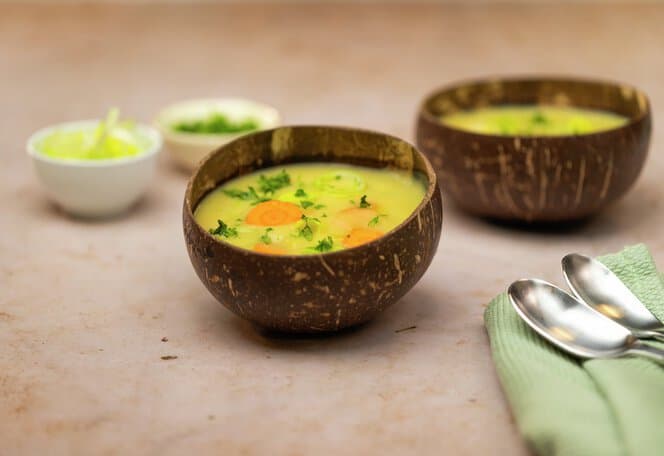 Kremet potetsuppe