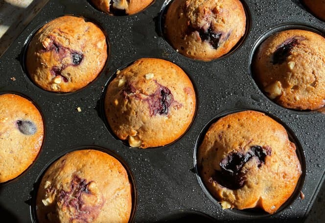 Muffins med moreller
