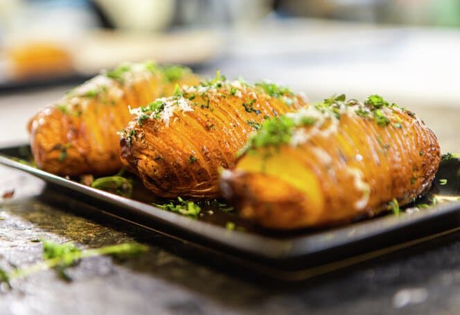 Hasselbackpoteter