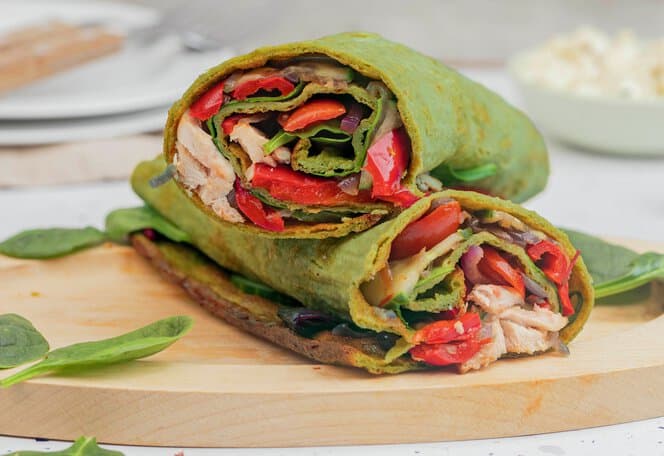 Cottage cheese wrap