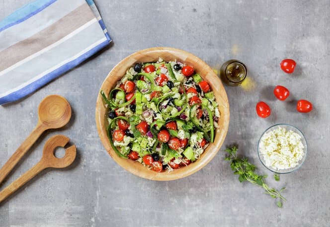 Gresk blomkålsalat